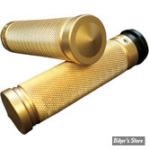 - POIGNEES ACCUTRONIX - TIRAGE ELECTRONIQUE - KNURLED - LAITON