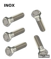 VIS TETE HEXAGONALE - 1/4"-28 X 57.00MM / 2 1/4" - HEXAGONALE - INOX - LE PAQUET DE 5 PIECES