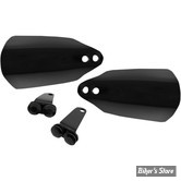 DEFLECTEURS POUR MAINS - MEMPHIS SHADES - ROAD KING FLHR 08/17 / FXLRST - HANDS GUARDS - NOIR - MEB7216