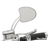 RETROS CUSTOM - DRAG SPECIALTIES - TAPERED MIRRORS - CHROME - BRANCHE LONGUE