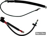 KIT CABLES DE BATTERIE - SOFTAIL 18/20 - OEM 66000118 / 69201855 -  DRAG SPECIALTIES - E25-0094/95