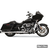 SILENCIEUX - BASSANI - TOURING 17UP MILWAUKEE-EIGHT® - 4" DNT® MEGAPHONE MUFFLERS - CORPS : CHROME / EMBOUTS : NOIR