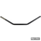 GUIDON DRAG BAR - DRAG SPECIALTIES - DRAGSTER WIDE - LONGUEUR : 30 1/2" - AVEC EMPREINTES / TBW  - NOIR BRILLANT