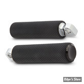 AN - Reposes pieds Arlen Ness - Knurled Fusion - Noir - 07-925