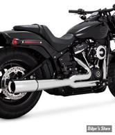 -  ECHAPPEMENT VANCE & HINES - PROPIPE 2 EN 1 - SOFTAIL 18UP FXBB/ FXLR/ FXFB/ FLSL/ FLHC/ FLDE / FLSB - CHROME - 17587