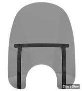 PARE BRISE DÉTACHABLE - MEMPHIS SHADES - MEMPHIS SLIM - DÉCOUPE DE PHARE DE 7" - HAUTEUR 17" / 43CM - NIGHT SHADES NOIR FUME - MEB42112
