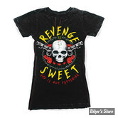 TEE-SHIRT - LETHAL THREAT - REVENGE - NOIR - TAILLE M