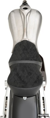 - SELLE DRAG SPECIALTIES POUR RESERVOIR A.NESS - Low Profile Touring Seat - TOURING 08UP - DOUBLE DIAMOND  - 0801-1078