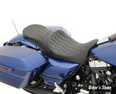 SELLE DRAG SPECIALTIES - LOW PROFILE TOURING SEAT - TOURING 08/23 - DOUBLE DIAMOND STITCH