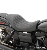 -  SELLE DRAG SPECIALTIES - DYNA 06/17 - 3/4 Low Solo Seat - DIAMOND STITCH / SOLAR REFLECTIVE  - 0803-0547