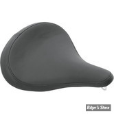 SELLE SOLO UNIVERSELLE - LARGEUR 330MM - DRAG SPECIALTIES - LARGE - BLACK VINYL , SMOOTH W / CARPETED BOTTOM