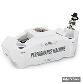 ETRIER RADIAL - ENTRE AXES : 108MM - ETRIER PERFORMANCE MACHINE -  4-PISTONS - 108MM Race Series radial - COTÉ : DROIT - FINITION : BLANC - 0052-2426-WC