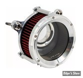 FILTRE A AIR - TRASK PERFORMANCE - MILWAUKEE EIGHT TOURING 17UP / SOFTAIL 18/24 - Trask Assault Charge High Flow Air Cleaner Kit - BRUT - TM-1023R