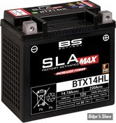 BATTERIE - 65958-04A - BS BATTERY - AGM / GEL SANS ENTRETIEN - SLA MAX Factory - BTX14HL SLA-MAX