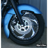 GARDE BOUE AVANT CUSTOM - TOURING 14UP - KLOCK WERKS - TIRE HUGGER SERIES - PIERCE - ROUE DE : 16"/17"/18"/19" - KW050101242014