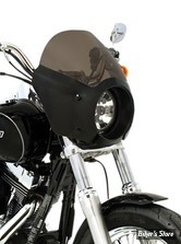 - TETE DE FOURCHE - SPORTSTER / DYNA - MEMPHIS SHADES - CAFE FAIRING - FXD/XL - NOIR BRILLANT