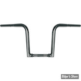 GUIDON Z-BAR STYLE HAUTEUR : 10" - Guidon Wild 1 - Outlawz - 82/11 - Ape 10 - chrome - WO610