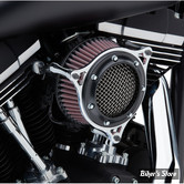 - FILTRE A AIR - COBRA - SOFTAIL 01/15 / DYNA 99/17 - TOURING 02/07 - COBRA RPT AIR INTAKE - NOIR / CHROME