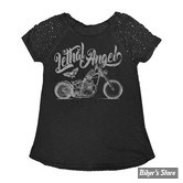 TEE-SHIRT - LETHAL THREAT - ANGEL BIKE - NOIR - TAILLE L