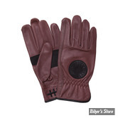 GANTS - LOSER MACHINE COMPANY - DEATH GRIP - OXBLOOD / BORDEAUX - TAILLE L