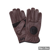 GANTS - LOSER MACHINE COMPANY - DEATH GRIP - MARRON - TAILLE L