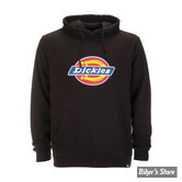 SWEAT SHIRT A CAPUCHE - DICKIES - ICON LOGO - NOIR