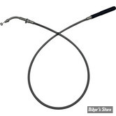 CABLE D'EMBRAYAGE MILWAUKEE EIGHT - TOURING 23UP - LONGUEUR :  99 CM / 39" - OEM 37200574A - FAT BAGGERS  EZ Install Upper Clutch Cable - INOX TRESSÉ - 108000