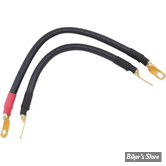 Kit cables de batterie - Softail 89/07 - OEM 70060-92A / 70078-96 - Terry Components - Mega - 22045