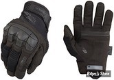 GANTS - MECHANIX - MECHANIX GLOVES M-PACT 3 BLACK - COULEUR : NOIR - TAILLE XL - HOMOLOGUE MECANIQUE ( HORS UTILISATION ROUTIERE DE LA MOTO)