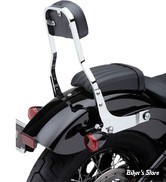 - KIT SISSY BAR DETACHABLE COBRA - SOFTAIL 07-17 FLSTF / 06-10 FXST/S/B  - DETACHABLE BACKREST KITS - 14" - CHROME - 602-2042