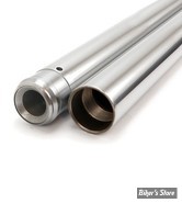 ECLATE N - PIECE N° 21 - TUBES DE FOURCHES 39MM XL88/06 ET FXR 87/94 - 24 1/4 - CUSTOM CYCLE ENGINEERING - HARD CHROME