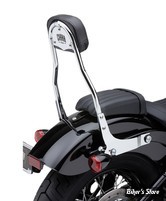 KIT SISSY BAR DETACHABLE - SOFTAIL FLHC / FLHCS 18UP - COBRA - CHROME - HAUTEUR : 14" - PROFILE : ROND  - 602-2010