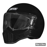 - CASQUE INTEGRAL - SIMPSON - Simpson M30 helmet - COULEUR : NOIR BRILLANT - TAILLE M