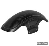POUR ROUE DE 23" - GARDE BOUE AVANT CUSTOM - TOURING 23P - SADDLEMEN - Carbon Fiber Front Fender - FINITION : MAT - CF-823-07-001M