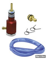 PIÈCE N° X - KIT THUNDERJET / ZIPPERS POUR CARBURATEUR KEIHIN CV - ROUGE - 113-018