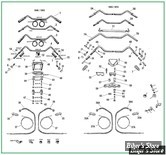  ECLATE S - PIÈCE N° 00 - ECLATE DES PIECES DE GUIDON - HYDRA / DUO GLIDE / ELECTRA GLIDE 49/74