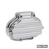 DOC A / PIÈCE N° 57 - CARTER HYDRAULIQUE LATÉRAL DE BOITE - BIGTWIN 06UP - 6 VITESSES - ARLEN NESS - 10-GAUGES - CHROME - 03-822