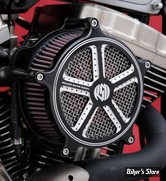 - FILTRE A AIR - ROLAND SANDS RSD - BT93UP / SOFTAIL 01/15 / DYNA 04/17 / TOURING 02/07 - EVOLUTION & TWINCAM - Venturi Air Cleaner Mission - CONTRAST CUT