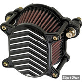 - FILTRE A AIR - JOKER MACHINE - OMEGA AIR CLEANER ASSEMBLIE - BT99UP - V FIN - NOIR ANODISE / SILVER