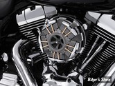 FILTRE A AIR CIRO - TOURING 08/16 / SOFTAIL 16/17 / DYNA FXDLS 16/17 - RADIAL AIR CLEANER - NOIR