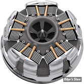 FILTRE A AIR CIRO - TOURING 08/16 / SOFTAIL 16/17 / DYNA FXDLS 16/17 - RADIAL AIR CLEANER - CHROME