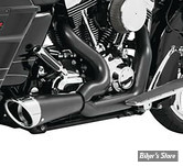 - ECHAPPEMENT FREEDOM PERFORMANCE - SHORTY - 2EN1 - DYNA 91/05 - COMBAT - NOIR / CHROME - HD00543