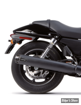 - Silencieux TWO BROTHERS RACING - XG500 & XG750 Street 15UP - SHORTY SLIP-ON  3" - Competition-S - LONG - ACIER INOX / NOIR CARBONE - 