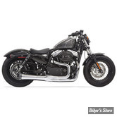 ECHAPPEMENT BASSANI - ROAD RAGE II B1 MEGA POWER - SPORTSTER 2014UP - SHORT - CHROME