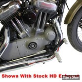COMMANDES AVANCEES - SPORTSTER 04/13 - TC BROS CHOPPERS - AVEC REPOSES PIEDS - 102-0075