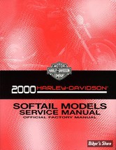 MANUEL D'ENTRETIEN / SERVICE MANUAL - SOFTAIL 2000 - OEM 99482-00A - EN ANGLAIS