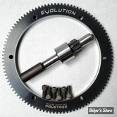 102 DENTS / VISSÉ - COURONNE DE DEMARREUR - BT90/97 - 102 DENTS - STYLE VISSE - EVOLUTION INDUSTRIES - EV1010-1021