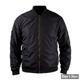 VESTE - JOHN DOE - FLIGHT JACKET - COULEUR : NOIR - TAILLE XS