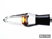 CLIGNOTANT A LEDS    - MOTOGADGET - CLIGNOTANT - M-BLAZE ICE - NOIR ANODISE - 6003010