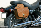 SACOCHE CAVALIERES EASYRIDERS - HIPE SADDLEBAG E - MARRON